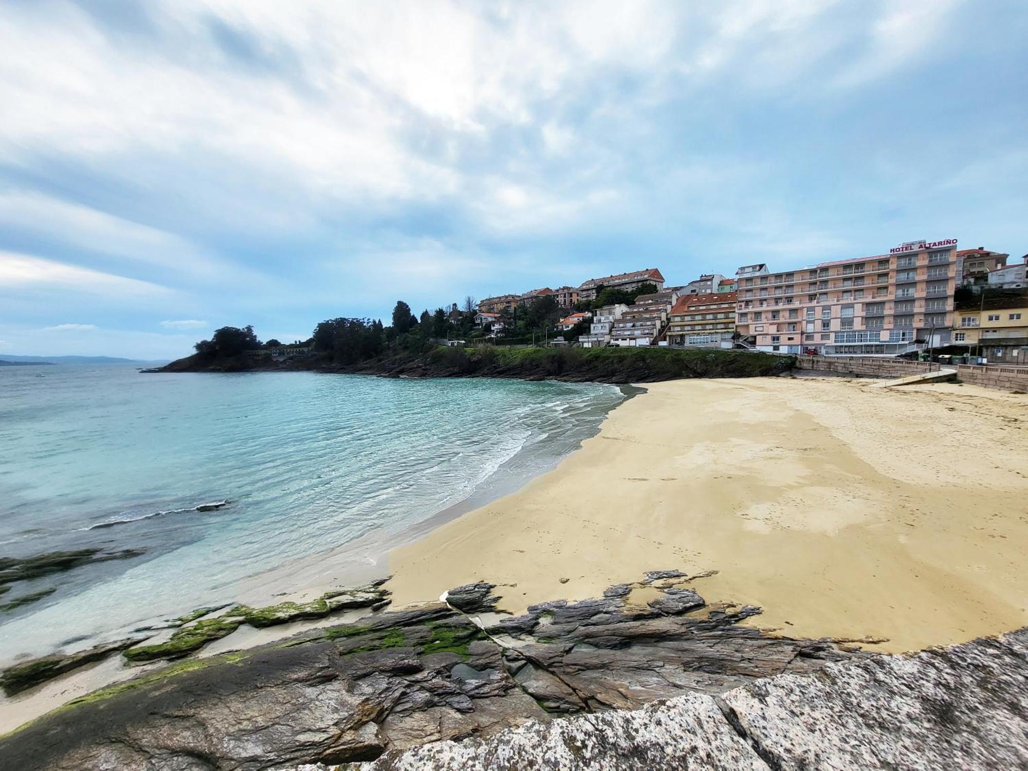 Apartamentos Portonovo Playa 3000 Eksteriør billede